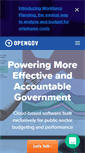 Mobile Screenshot of opengov.com